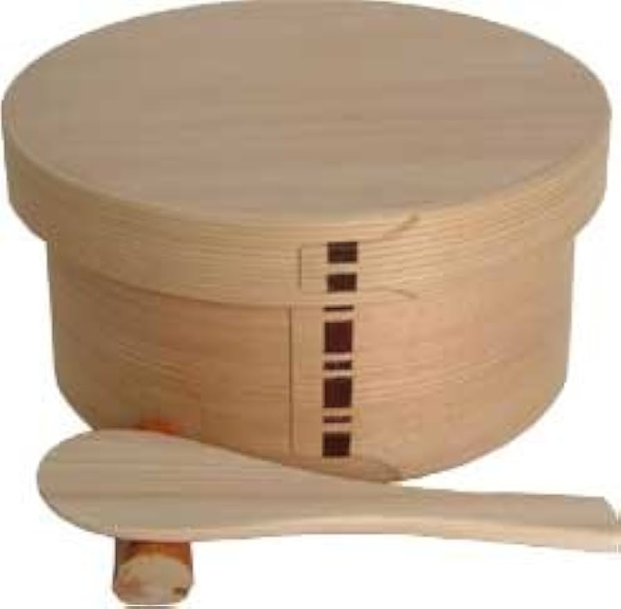 【美品】大館　曲げわっぱ　おひつ　3人用 Amazon | 大館曲げわっぱおひつ（3合サイズ） | 大館工芸社